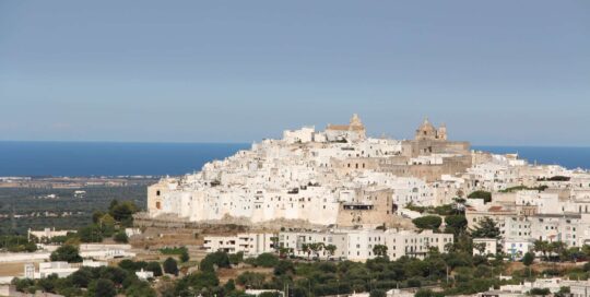 Ostuni vista città